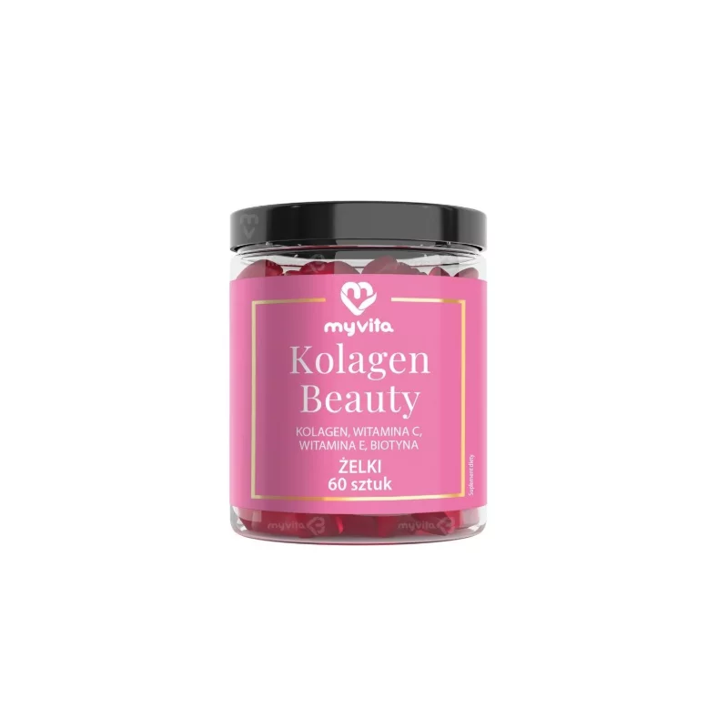 MyVita Naturalne Żelki Kolagen Beauty - 60 szt