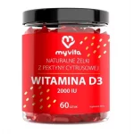 MyVita Naturalne Żelki Witamina D3 2000IU - 60 szt.