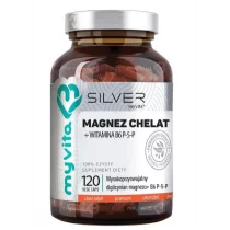 MyVita Silver Pure Magnez Chelat+B6 - 120 kaps.