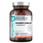 MyVita Silver Pure Magnez Chelat+B6 - 120 kaps.