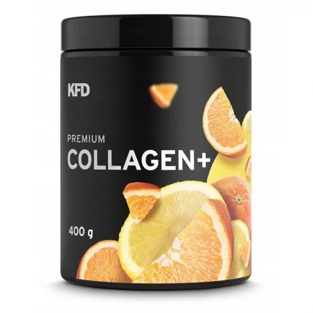 KFD Premium Collagen Plus - 400 g [Kolagen + MSM+Wit. D3, Wit. C, Boswellia Serrata]