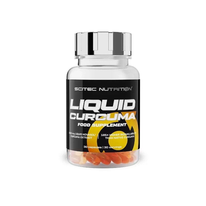 SCITEC Liquid Curcuma - 30 kaps.
