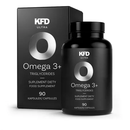 KFD Ultra Omega 3+ Trójglicerydy 90 kaps. (Najmocniejsza)