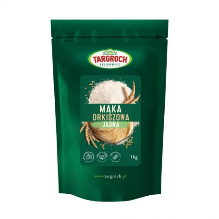 Targroch Mąka orkiszowa biała - 1 kg