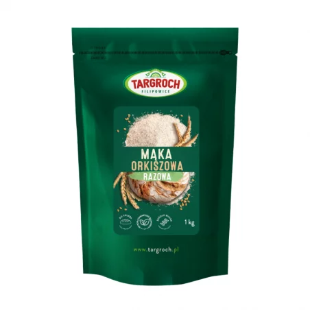 Targroch Mąka orkiszowa razowa - 1 kg