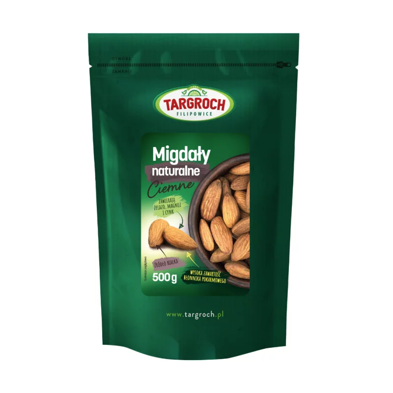Targroch Migdały naturalne - 500 g