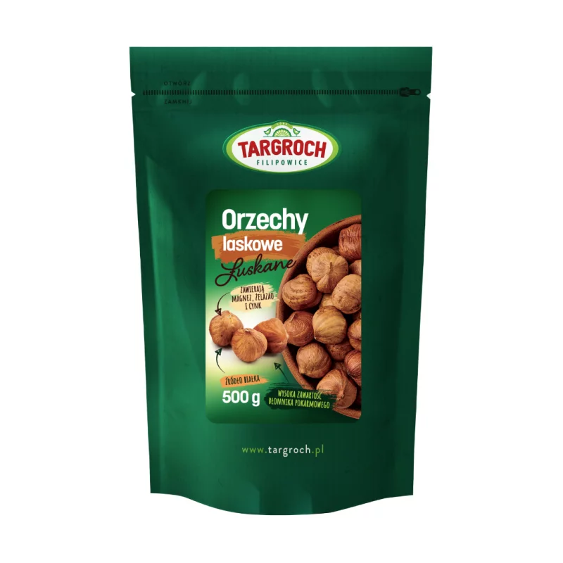 Targroch Orzechy laskowe łuskane - 500 g
