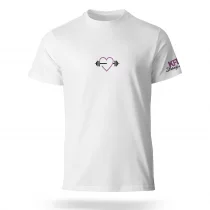 STRONG ZUZA - Koszulka Biała - RANDKA TYLKO W KLUBIE