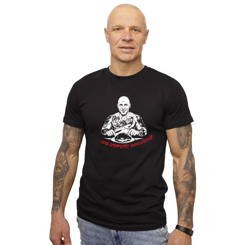 CLLAS14 MAREK - Koszulka Czarna - CZAS OPERACYJNY