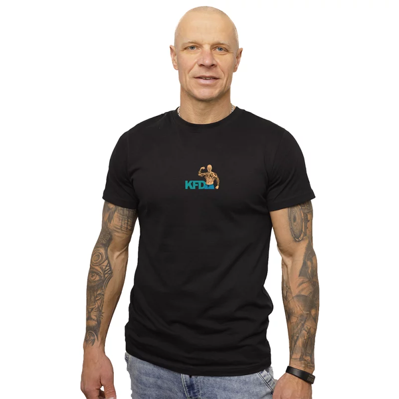 CLLAS14 MAREK - Koszulka Czarna - Pysznie, zdrowo, na sportowo