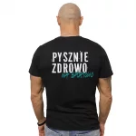 CLLAS14 MAREK - Koszulka Czarna - Pysznie, zdrowo, na sportowo