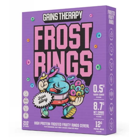 Gains Therapy Protein Cereal - 210 g (wysokobiałkowe płatki śniadaniowe)