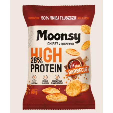 Moonsy Chipsy z soczewicy 60g