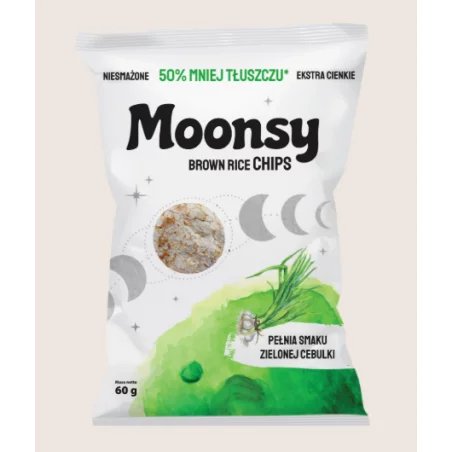 Moonsy Chipsy ryżowe 60g