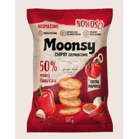 Moonsy Chipsy ziemniaczane 60g