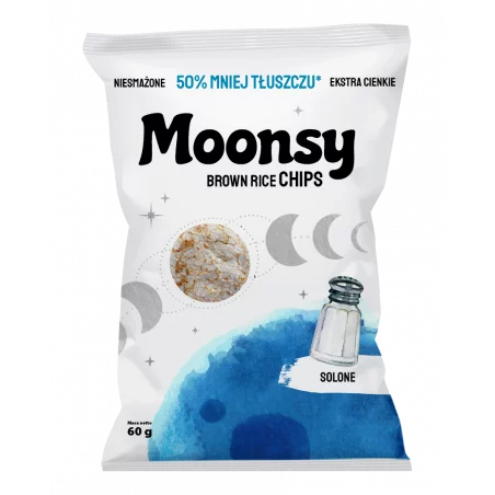 Moonsy Chipsy ryżowe 60g
