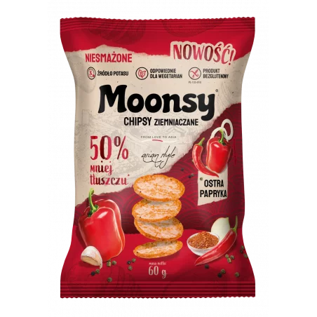 Moonsy Chipsy ziemniaczane 60g