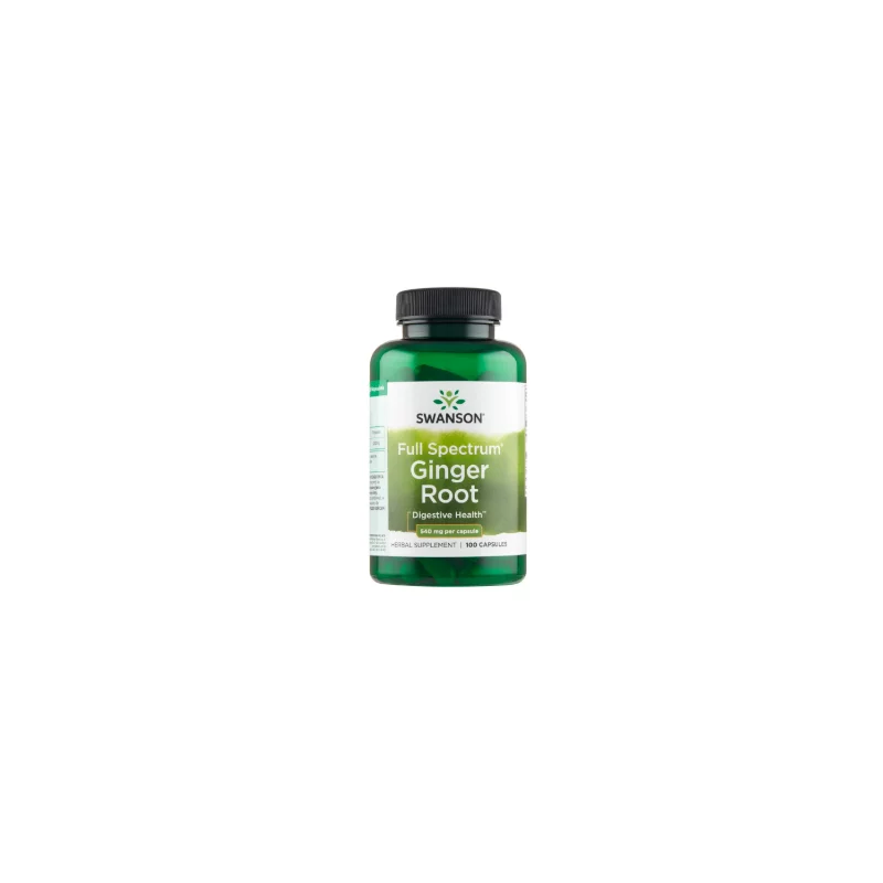 Swanson Ginger Root 540mg - 100 kaps.