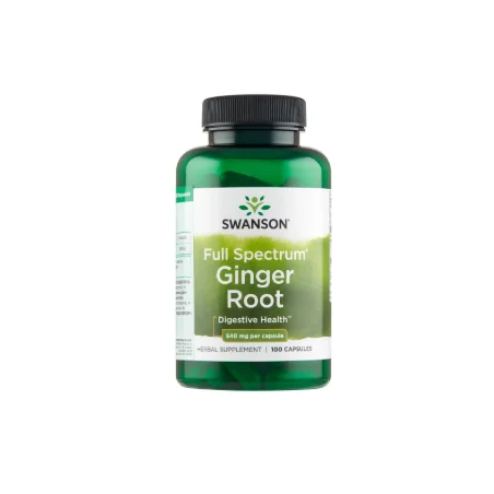 Swanson Ginger Root 540mg - 100 kaps.