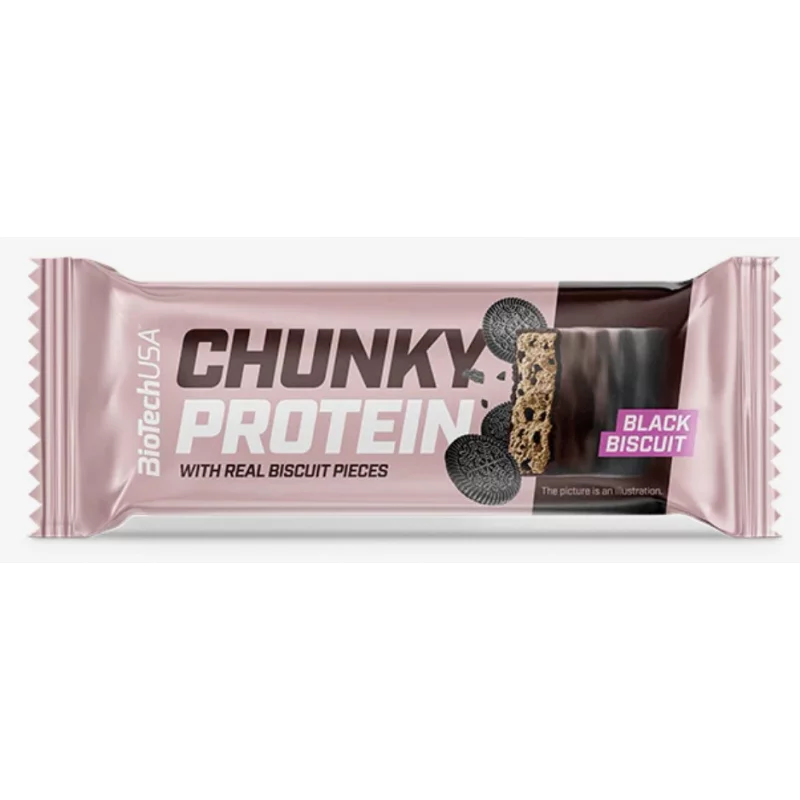 Bio Tech Baton białkowy Chunky Protein - 50 g