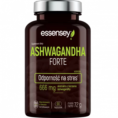 Essensey Ashwagandha Forte 666mg - 90 kaps.