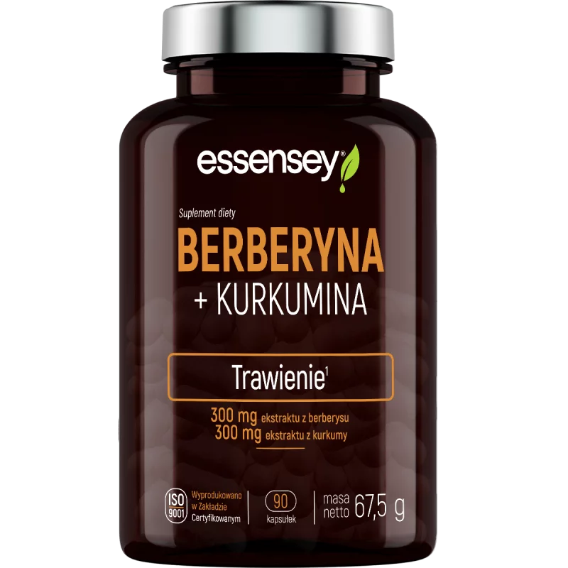Essensey Berberyna + Kurkumina - 90 kaps.