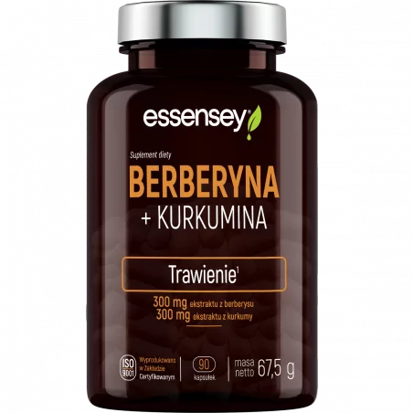 Essensey Berberyna + Kurkumina - 90 kaps.