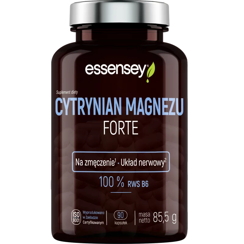 Essensey Cytrynian Magnezu Forte - 90 kaps.