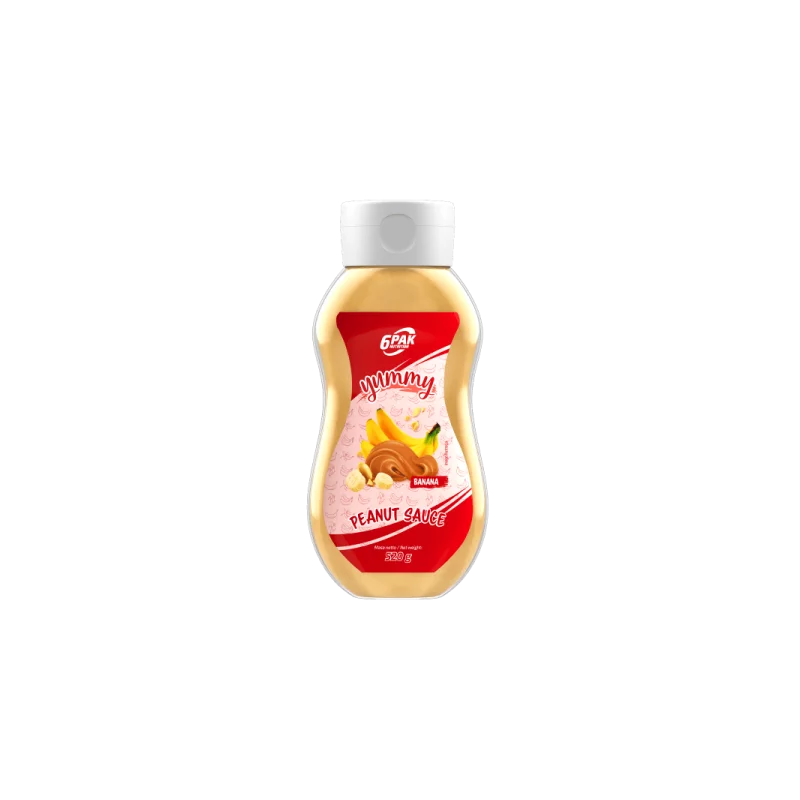 6PAK Yummy Peanut Sauce - 520g