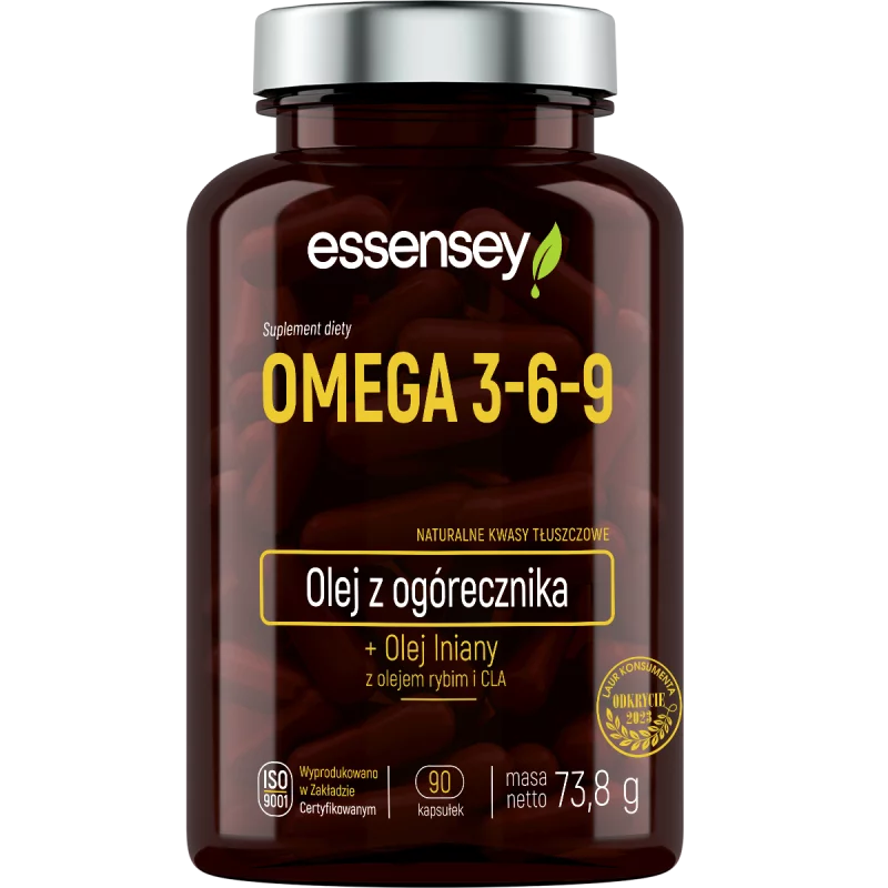 Essensey Omega 3-6-9 - 90 kaps.