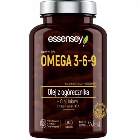 Essensey Omega 3-6-9 - 90 kaps.