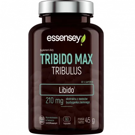 Essensey Tribido Max Tribulus 210mg - 90 kaps.