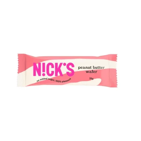 NICKS Peanut Butter Wafer - 35 g (wafelek z kremem orzechowym oraz polewą o smaku czekolady)