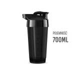 KFD Shaker-X 700 ml - czarny + kolorowe logo (bez sitka)