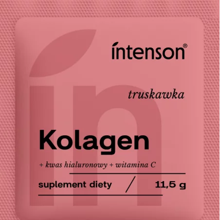Intenson Collagen + Witamina C i Kwas Hialuronowy, saszetka 10,8g