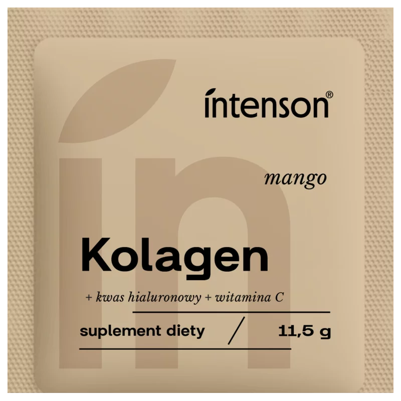 Intenson Kolagen + witamina C + kwas hialuronowy - saszetka 11,5 g