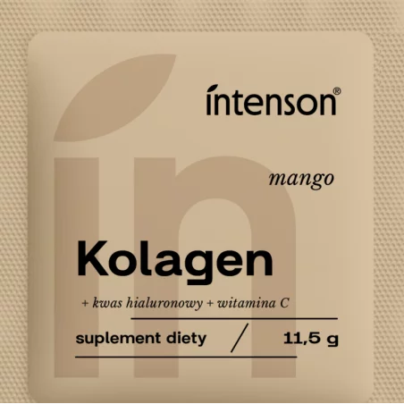 Intenson Kolagen + witamina C + kwas hialuronowy - saszetka 11,5 g