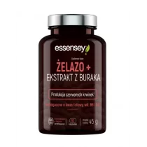 Essensey Żelazo + Ekstrakt z buraka - 90 kaps.