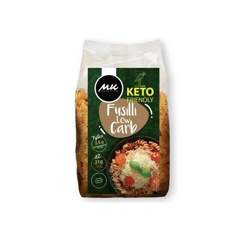 MK Nutrition KETO Makaron Fusilli Low Carb 250g