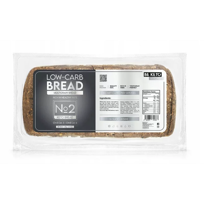 Be keto chleb wieloziarnisty 360g