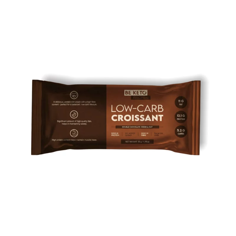Be keto croissant podwójna czekolada 50 g