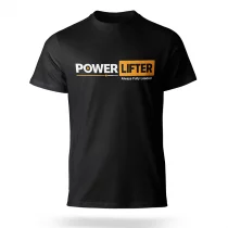 Koń-Dźwig - Koszulka Czarna - POWERLIFTER