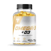 TREC Vitality Omega-3 + D3 - 90 kaps.