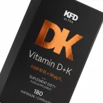 KFD Ultra Vitamin D+K - 180 kaps. olejowych (Witamina D3 4000 IU + K2-Menachinon 7)