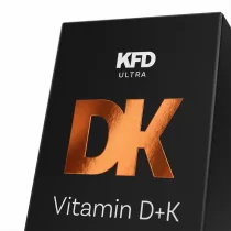 KFD Ultra Vitamin D+K - 180 kaps. olejowych (Witamina D3 4000 IU + K2-Menachinon 7)