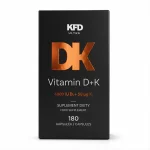KFD Ultra Vitamin D+K - 180 kaps. olejowych (Witamina D3 4000 IU + K2-Menachinon 7)