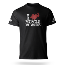 Silna Marysia - Koszulka Czarna - I LOVE MUSCLE MOMMYS