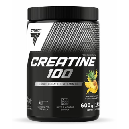 TREC Creatine 100 - 600g (monohydrat kreatyny + witamina B6)