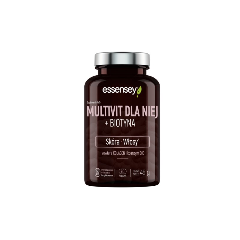 Essensey Multivit dla niej + biotyna - 90 kaps.