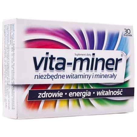 Vita-Miner - witaminy i minerały - 30 tabl.
